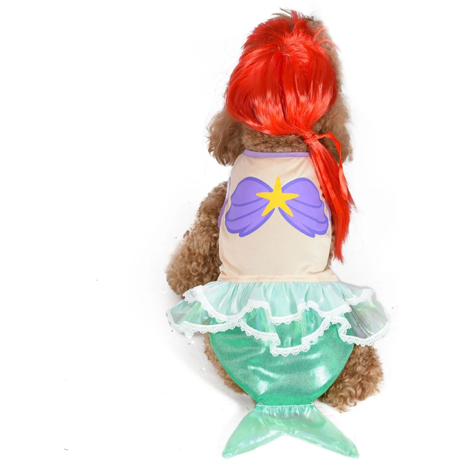 Fetch For Pets Disney Halloween Princess Ariel Dog Costume 5 Fetch For Pets Disney Halloween Princess Ariel Dog Costume - Image 3