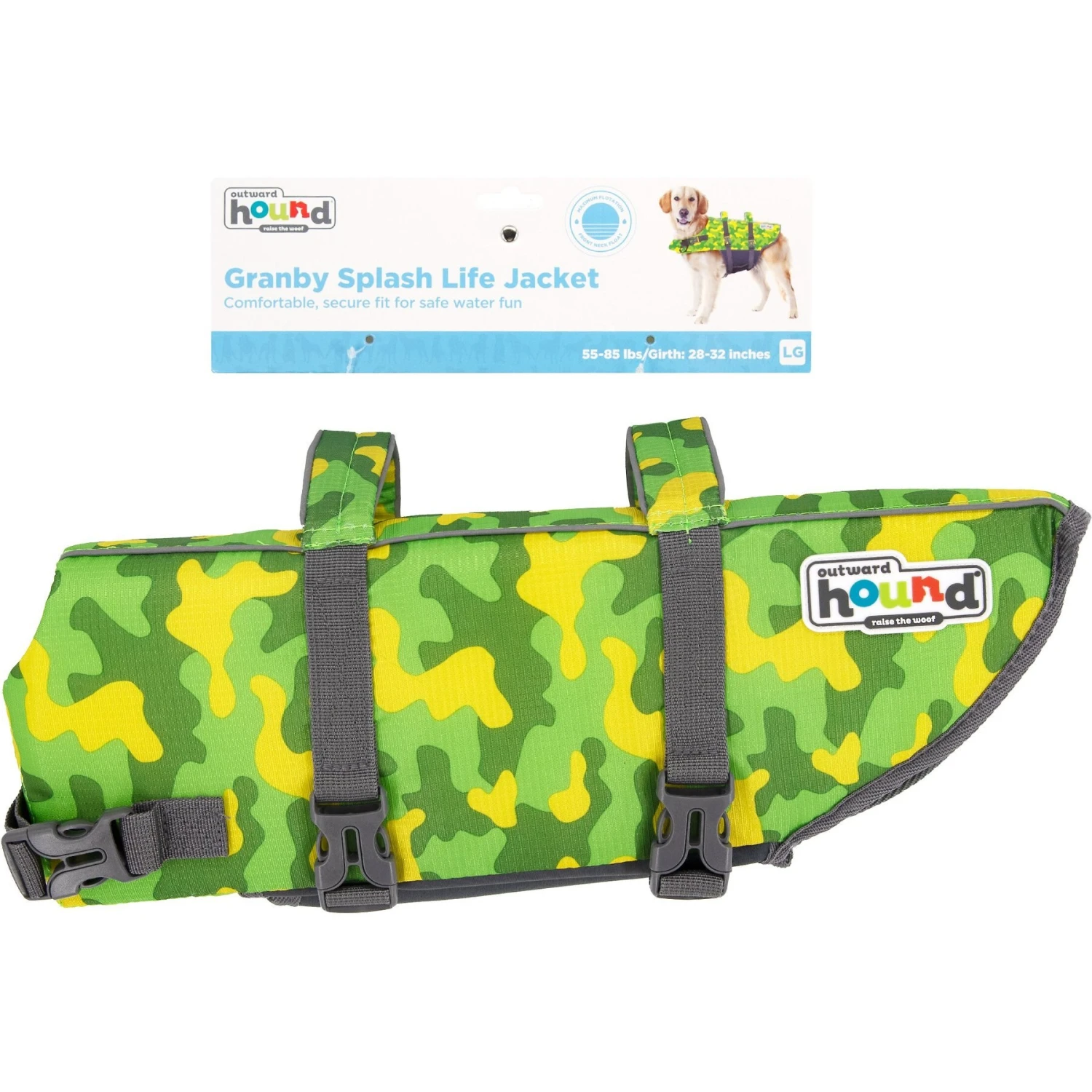 Outward Hound Granby Splash Dog Life Jacket 9 Outward Hound Granby Splash Dog Life Jacket - Image 7