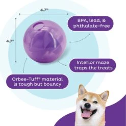 Planet Dog Orbee-Tuff Mazee Interactive Treat Dispensing Puzzle Dog Toy -Pet Dog Supply Store 367757 PT2. AC SS1800 V1644525425
