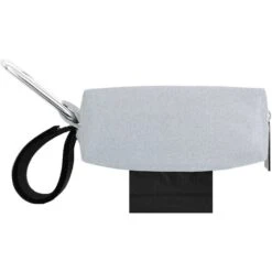 Doggie Walk Bags Reflective Duffel Poop Bag Dispenser, Grey -Pet Dog Supply Store 367864 PT2. AC SS1800 V1644369732