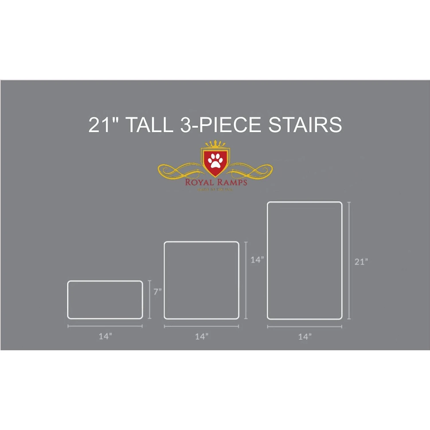Royal Ramps 2-Step Dog & Cat Stairs 4 Royal Ramps 2-Step Dog & Cat Stairs - Image 2