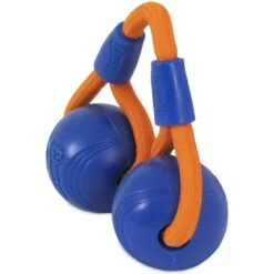Chuckit! Crunch Duo Tug Dog Toy, Orange -Pet Dog Supply Store 369049 PT3. AC SS1800 V1645573732