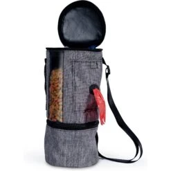 Pet Parade Pooch Pal Dog Feeder, Gray -Pet Dog Supply Store 369419 PT2. AC SS1800 V1648500737