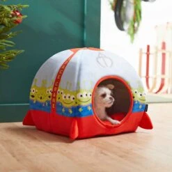 Pixar Toy Story's Pizza Planet Pillow Dog & Cat Bed & Pixar The Claw Covered Dog & Cat Bed -Pet Dog Supply Store 370386 PT8. AC SS1800 V1645807907