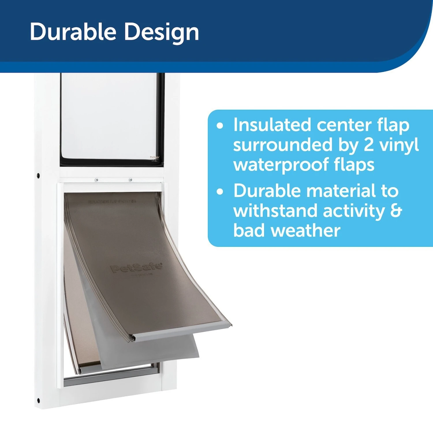 PetSafe Extreme Weather Sliding Glass Dog & Cat Door Replacement 6 PetSafe Extreme Weather Sliding Glass Dog & Cat Door Replacement - Image 4