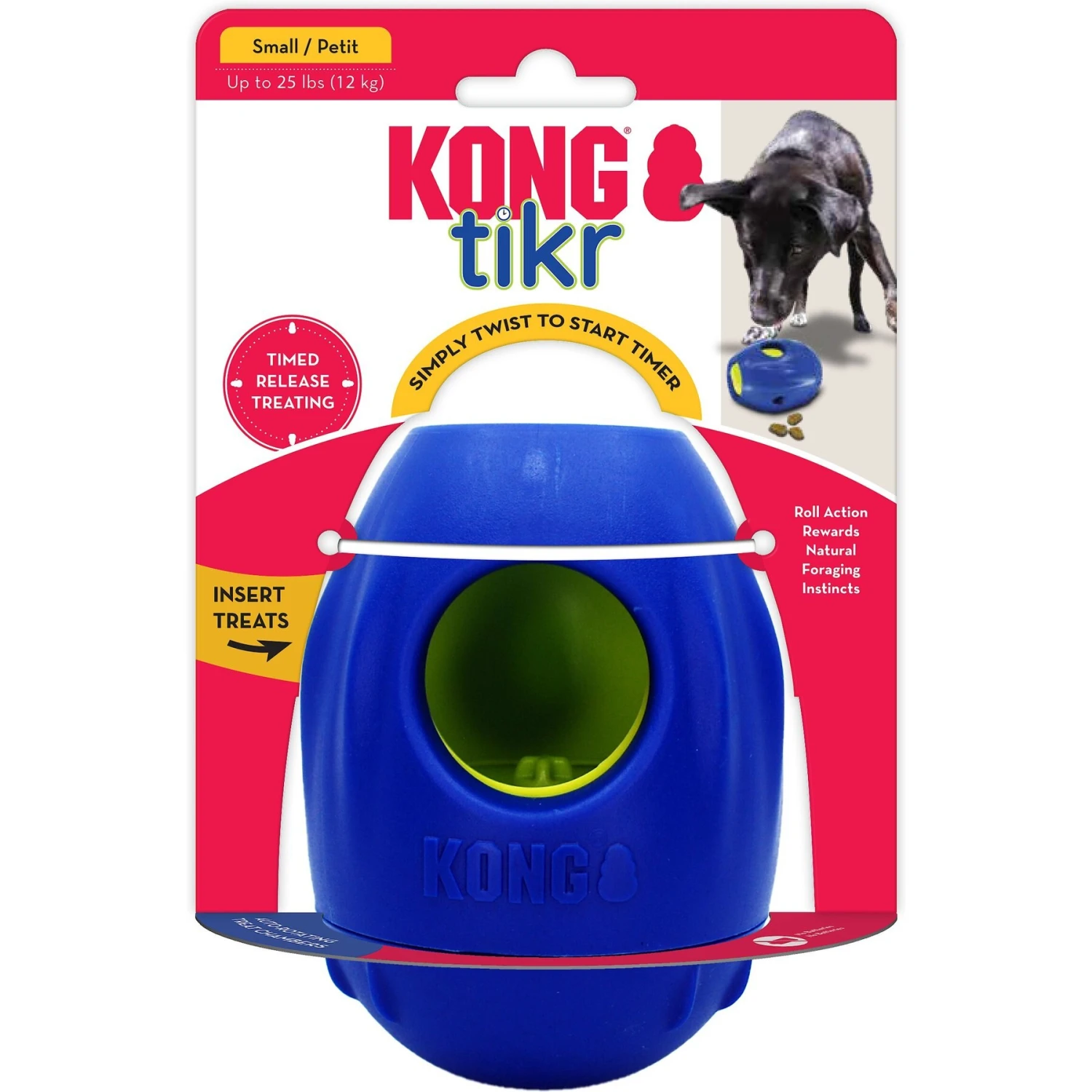 KONG Tikr Timer Activated Dog Treat Dispenser 4 KONG Tikr Timer Activated Dog Treat Dispenser - Image 2