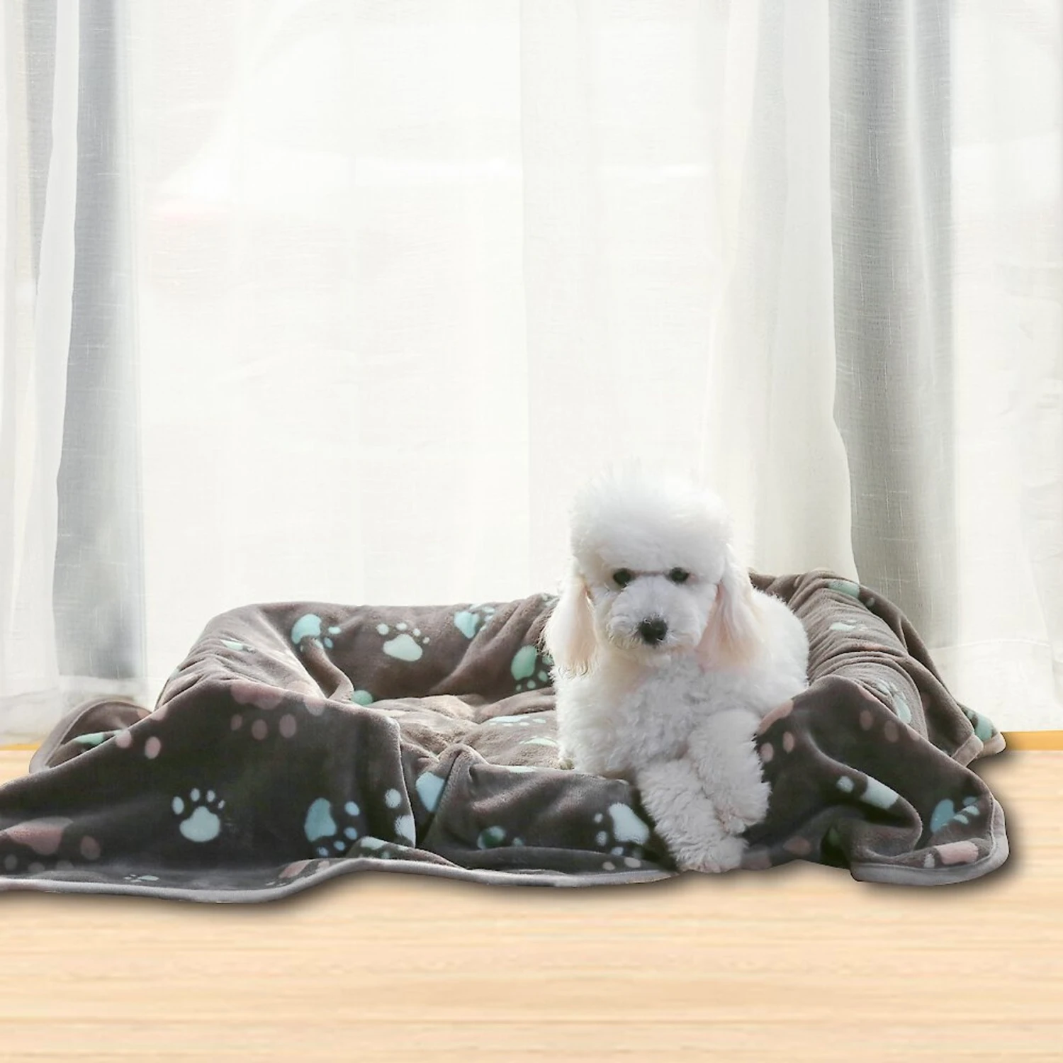 Allisandro Microplush Fleece Polyester Dog & Cat Blanket 4 Allisandro Microplush Fleece Polyester Dog & Cat Blanket - Image 2
