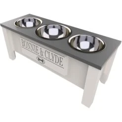 GrooveThis Woodshop Personalized 3 Bowl Elevated Dog Feeder Station With Internal Storage 8 GrooveThis Woodshop Personalized 3 Bowl Elevated Dog Feeder Station With Internal Storage -Pet Dog Supply Store 510462 PT2. AC SS1800 V1650999698
