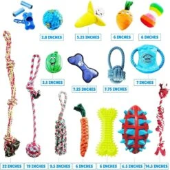 Pacific Pups Rescue Rope & Chew Dog Toy Variety Pack, 18 Count -Pet Dog Supply Store 532254 PT5. AC SS1800 V1692805975