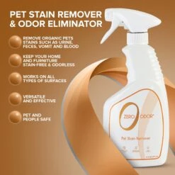 Zero Odor Pet Stain Remover Spray -Pet Dog Supply Store 57126 PT5. AC SS1800 V1661829471