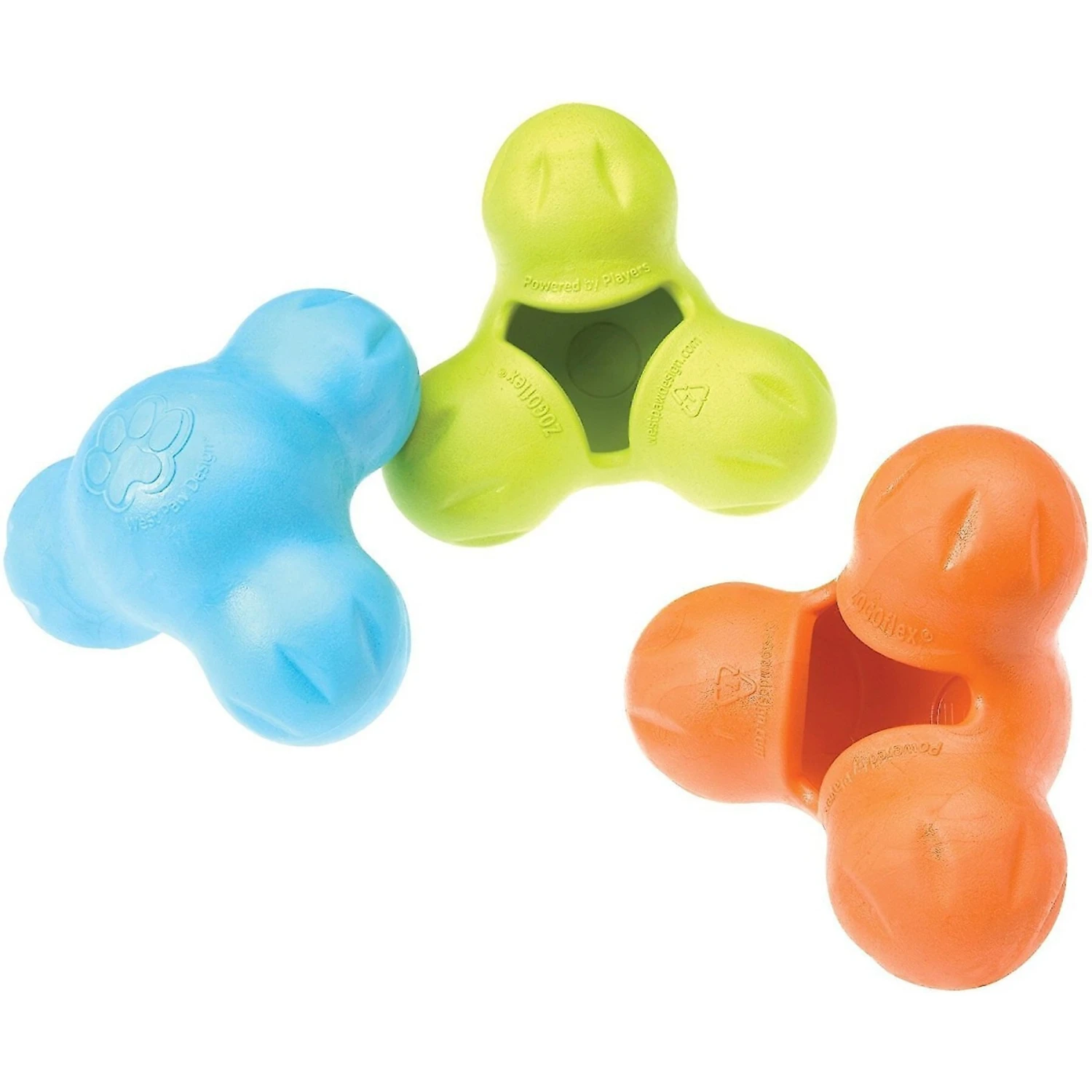 West Paw Zogoflex Large Tux Tough Treat Dispensing Dog Chew Toy 5 West Paw Zogoflex Large Tux Tough Treat Dispensing Dog Chew Toy - Image 3