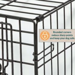 MidWest LifeStages Single Door Collapsible Wire Dog Crate -Pet Dog Supply Store 60411 PT5. AC SS1800 V1647554643