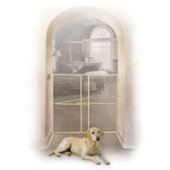 MidWest Wood/Wire Mesh Pet Gate -Pet Dog Supply Store 60670 PT2. AC SS1800 V1569011922