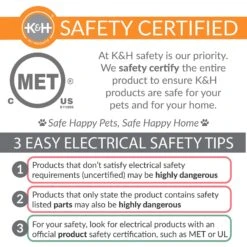 K&H Pet Products Lectro-Soft Outdoor Heated Pad -Pet Dog Supply Store 614030 PT5. AC SS1800 V1695231047