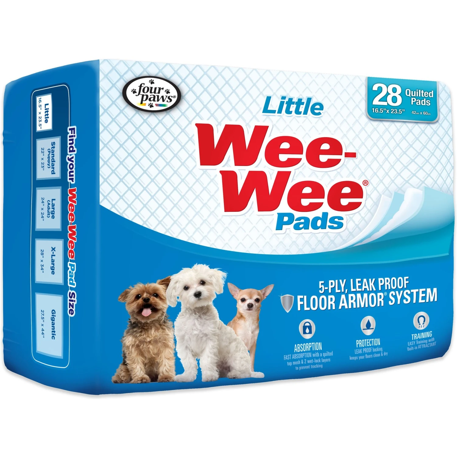 Wee-Wee Little Dog Pee Pads 16.5 X 23.5-in 11 Wee-Wee Little Dog Pee Pads 16.5 X 23.5-in - Image 9