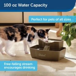 PetSafe Drinkwell Multi-Tier Plastic Dog & Cat Fountain -Pet Dog Supply Store 63128 PT3. AC SS1800 V1616424089