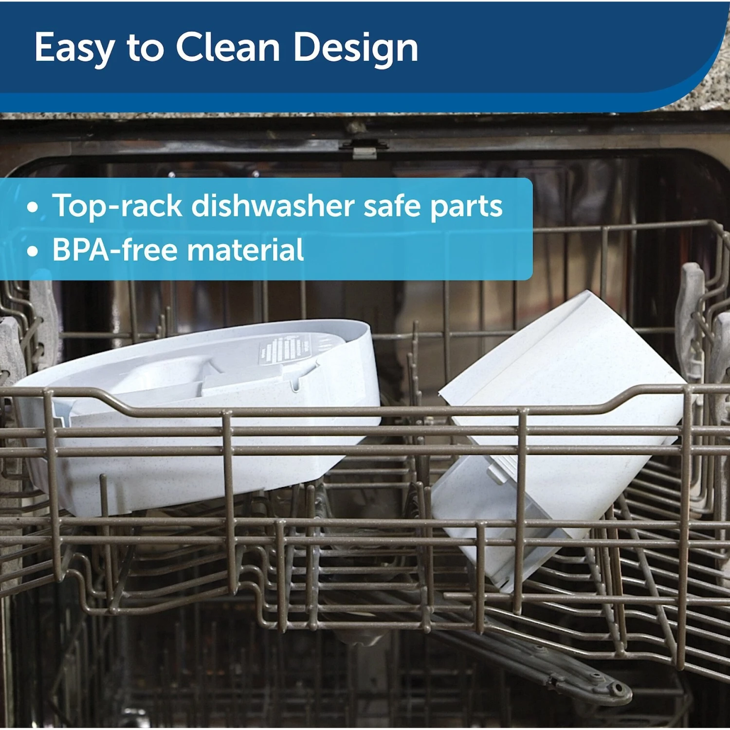 PetSafe Drinkwell Original Plastic Dog & Cat Fountain 7 PetSafe Drinkwell Original Plastic Dog & Cat Fountain - Image 5