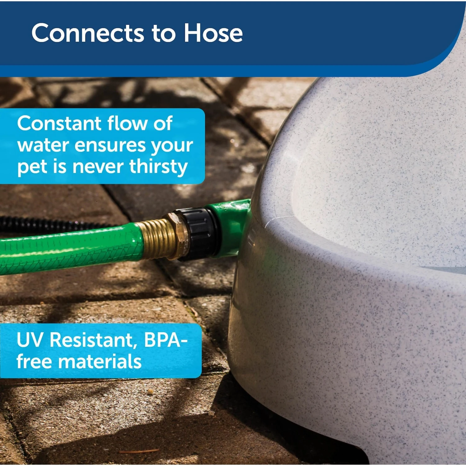 PetSafe Drinkwell Everflow Plastic Dog & Cat Fountain 9 PetSafe Drinkwell Everflow Plastic Dog & Cat Fountain - Image 7