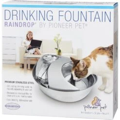 Pioneer Pet Stainless Steel Dog & Cat Fountain Raindrop Design 13 Pioneer Pet Stainless Steel Dog & Cat Fountain Raindrop Design -Pet Dog Supply Store 64088 PT4. AC SS1800 V1539373032