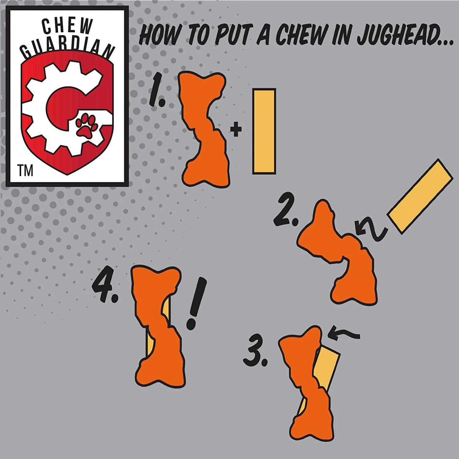 Himalayan Pet Supply Jughead Chew Guardian Chew Smarter Chew Longer Dog Toy 7 Himalayan Pet Supply Jughead Chew Guardian Chew Smarter Chew Longer Dog Toy - Image 5