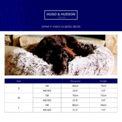 HUGO & HUDSON Calming Dog Bed -Pet Dog Supply Store 643286 PT3. AC SS1800 V1663797022