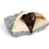 Snoozer Pet Products Rectangle Indoor & Outdoor Cozy Cave Dog & Cat Bed, Gray & White, X-Large -Pet Dog Supply Store 651894 MAIN. AC SS1800 V1663787025