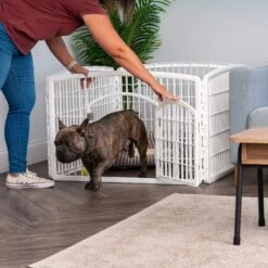 IRIS USA 4-8 Panel Dog Exercise Playpen With Door -Pet Dog Supply Store 65439 PT6. AC SS1800 V1494607648