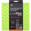 LickiMat Classic Buddy Slow Feeder Dog Lick Mat, Green -Pet Dog Supply Store 654606 MAIN. AC SS1800 V1668456946