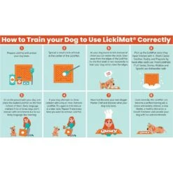 LickiMat Classic Buddy Slow Feeder Dog Lick Mat, Green -Pet Dog Supply Store 654606 PT7. AC SS1800 V1668456946