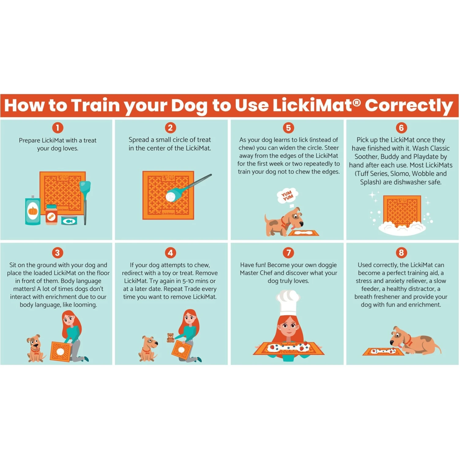 LickiMat UFO Slow Feeder Dog Bowl, Orange, Standard 9 LickiMat UFO Slow Feeder Dog Bowl, Orange, Standard - Image 7