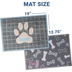 GoTags Paw Personalized Dog & Cat Feeding Mat -Pet Dog Supply Store 657982 PT3. AC SS1800 V1666043537