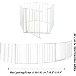 Scandinavian Pet 28-in Flex Configurable Dog Gate -Pet Dog Supply Store 659030 PT2. AC SS1800 V1664534096