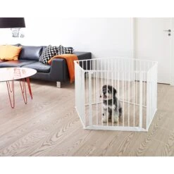 Scandinavian Pet 28-in Flex Configurable Dog Gate -Pet Dog Supply Store 659030 PT3. AC SS1800 V1664534037
