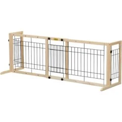 Coziwow 21-in Adjustable Extra Wide Freestanding Dog Gate, Natural Wood 13 Coziwow 21-in Adjustable Extra Wide Freestanding Dog Gate, Natural Wood -Pet Dog Supply Store 665846 PT2. AC SS1800 V1703686486
