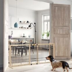 Coziwow 21-in Adjustable Extra Wide Freestanding Dog Gate, Natural Wood 14 Coziwow 21-in Adjustable Extra Wide Freestanding Dog Gate, Natural Wood -Pet Dog Supply Store 665846 PT3. AC SS1800 V1668456945