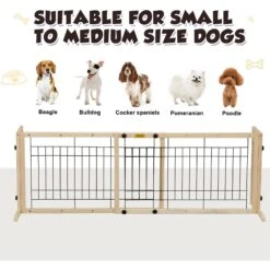 Coziwow 21-in Adjustable Extra Wide Freestanding Dog Gate, Natural Wood 17 Coziwow 21-in Adjustable Extra Wide Freestanding Dog Gate, Natural Wood -Pet Dog Supply Store 665846 PT6. AC SS1800 V1668456891
