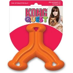 KONG Quest Wishbone Dog Toy, Color Varies -Pet Dog Supply Store 66617 PT3. AC SS1800 V1603144912