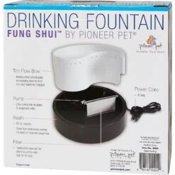 Pioneer Pet Plastic Dog & Cat Fountain Fung Shui Design, 60-oz 12 Pioneer Pet Plastic Dog & Cat Fountain Fung Shui Design, 60-oz -Pet Dog Supply Store 66970 PT7. AC SS1800 V1539379017