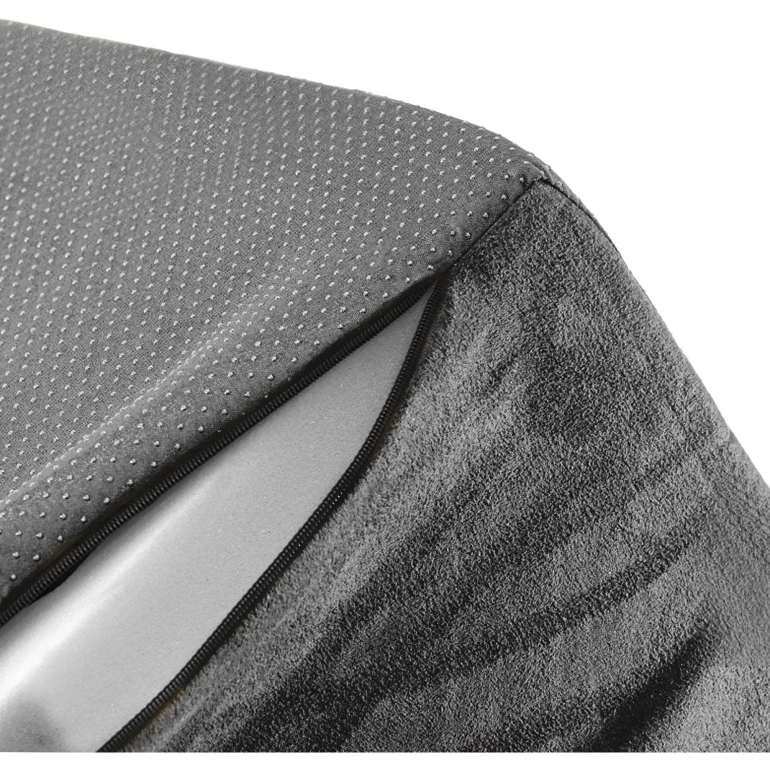 Precious Tails High Density Foam Sherpa Top 3 Steps Dog & Cat Stair 5 Precious Tails High Density Foam Sherpa Top 3 Steps Dog & Cat Stair - Image 3