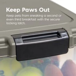 IRIS Airtight Cat, Dog & Bird Food Storage Container With Attachable Casters 14 IRIS Airtight Cat, Dog & Bird Food Storage Container With Attachable Casters -Pet Dog Supply Store 677342 PT5. AC SS1800 V1686072031