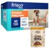 Frisco Premium Extra Large Dog Training & Potty Pads & American Journey Peanut Butter Recipe Grain-Free Oven Baked Crunchy Biscuit Dog Treats -Pet Dog Supply Store 678494 MAIN. AC SS1800 V1681228848