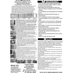 GuardMasterIII Wood Slat Standard Walk-Thru, Natural 9 GuardMasterIII Wood Slat Standard Walk-Thru, Natural -Pet Dog Supply Store 679030 PT3. AC SS1800 V1669943564