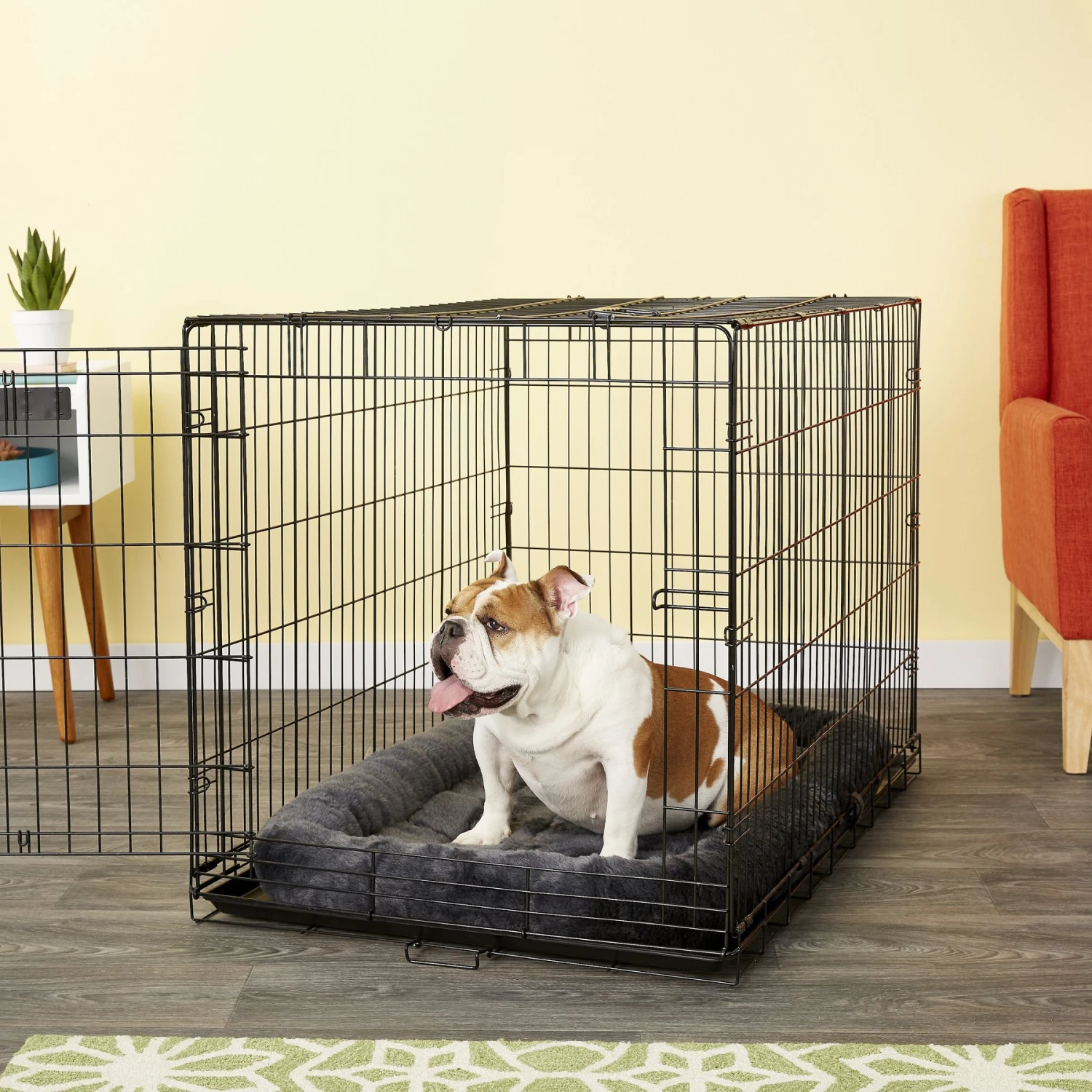 MidWest Quiet Time Fleece Dog Crate Mat 5 MidWest Quiet Time Fleece Dog Crate Mat - Image 3