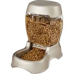 Petmate Pearl Pet Cafe Gravity Refill Dog & Cat Feeder -Pet Dog Supply Store 68466 PT7. AC SS1800 V1540302790