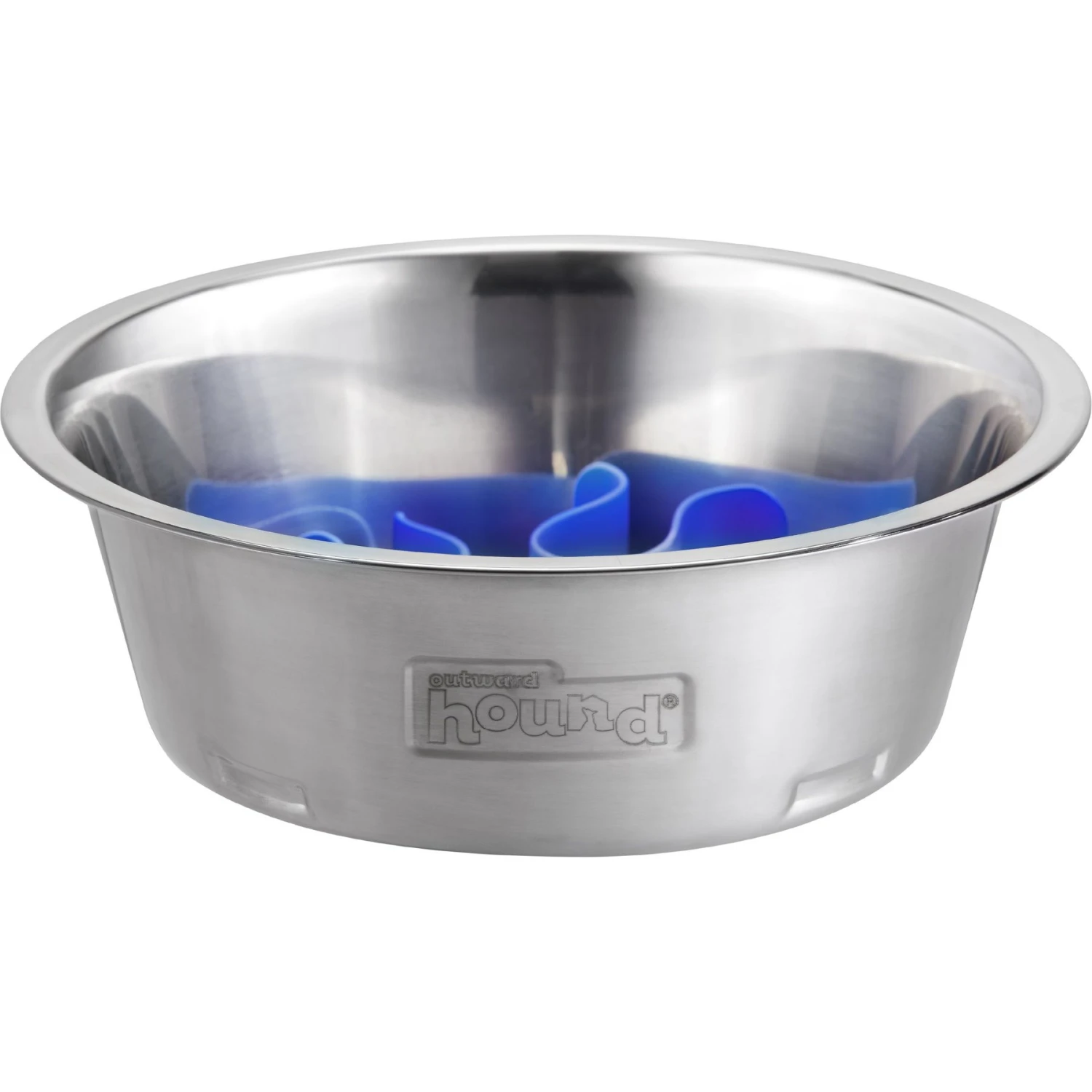 Outward Hound Stainless Steel Fun Slow Feeder Dog Bowl 5 Outward Hound Stainless Steel Fun Slow Feeder Dog Bowl - Image 3