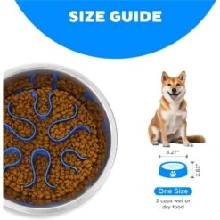 Outward Hound Stainless Steel Fun Slow Feeder Dog Bowl 16 Outward Hound Stainless Steel Fun Slow Feeder Dog Bowl -Pet Dog Supply Store 684942 PT6. AC SS1800 V1694440047