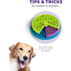 Outward Hound Lickin' Layers Interactive Puzzle Game & Slow Feeder, Multicolor, One-Size -Pet Dog Supply Store 684974 PT3. AC SS1800 V1694286711
