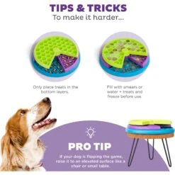 Outward Hound Lickin' Layers Interactive Puzzle Game & Slow Feeder, Multicolor, One-Size -Pet Dog Supply Store 684974 PT4. AC SS1800 V1694439679