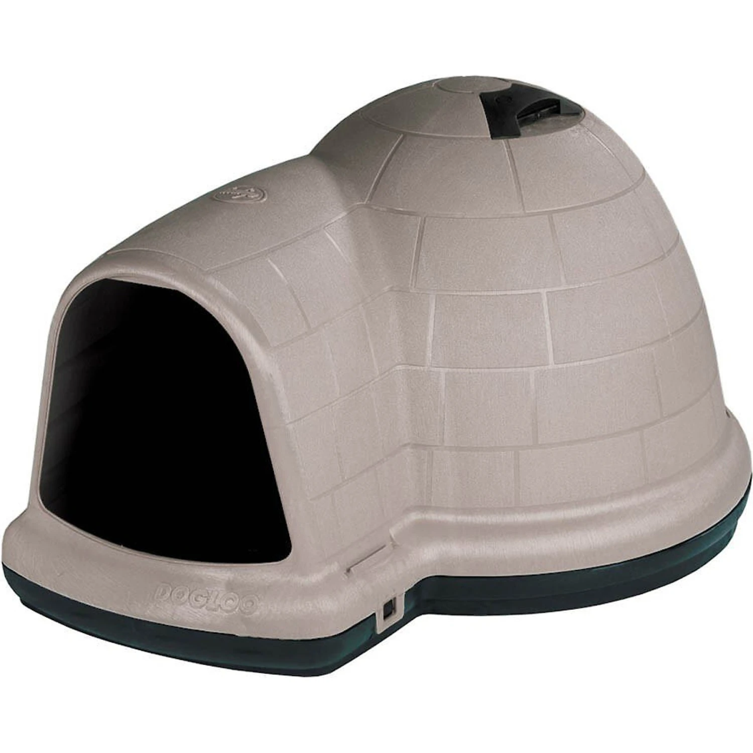 Petmate Dog House With Microban, Indigo Taupe/Black 3 Petmate Dog House With Microban, Indigo Taupe/Black
