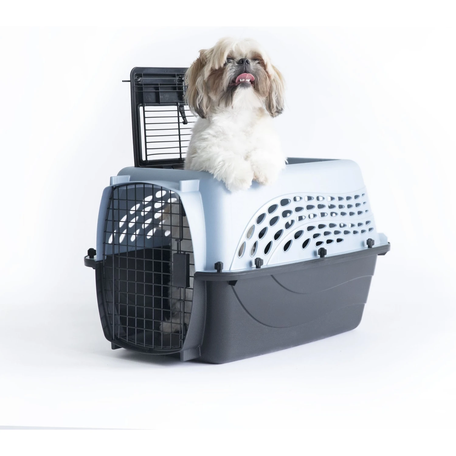 Petmate Two Door Top Load Dog & Cat Kennel 7 Petmate Two Door Top Load Dog & Cat Kennel - Image 5